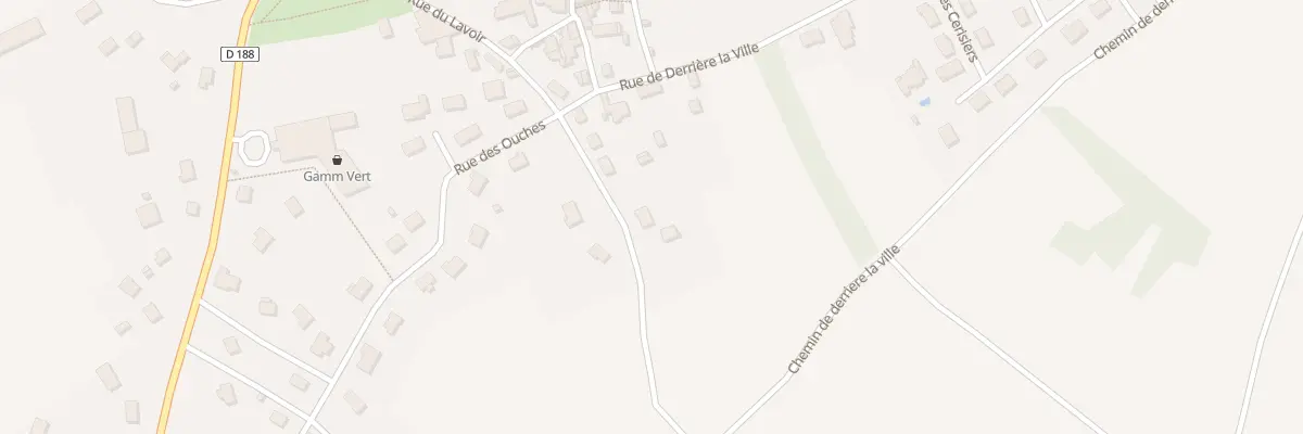 Plan du 9 Rue des Petits Buissons à Épineuil