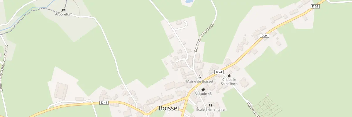Plan du 5046 Le Bourg à Boisset