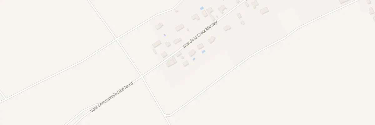 Plan du 28 Rue de la Croix Massey à Laines-aux-Bois
