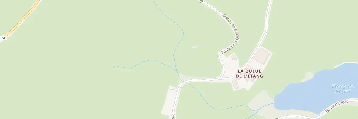 Plan du 351 Rte de la Queue de l’Etang à La Chapelle-au-Mans