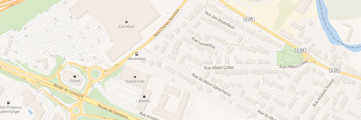 Plan du 54 Rue Albert Collet à Tinqueux