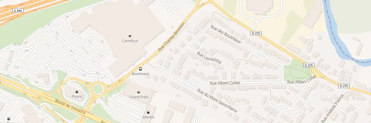 Plan du 49 Rue des Boutreaux à Tinqueux