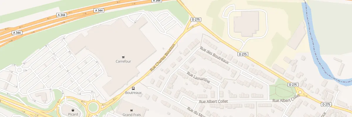 Plan du 56 Rue des Boutreaux à Tinqueux
