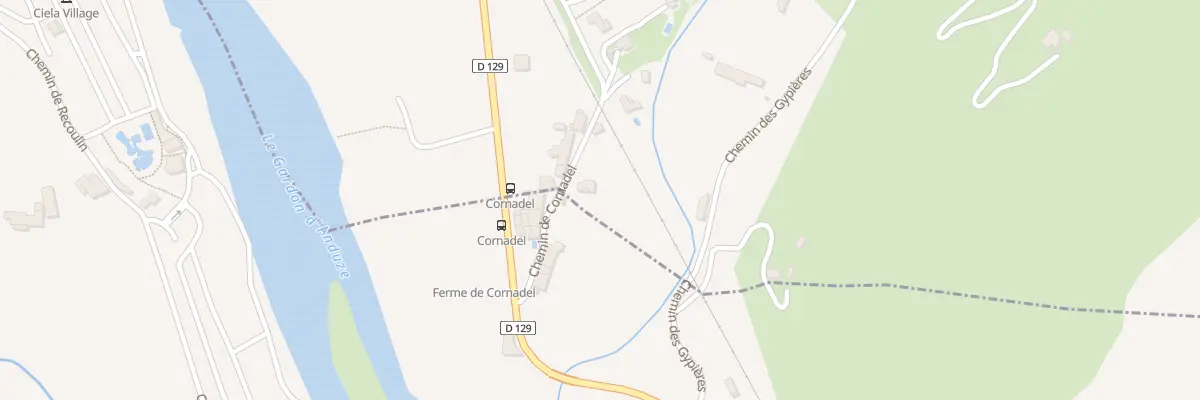 Plan du 22 Che de Cornadel à Générargues