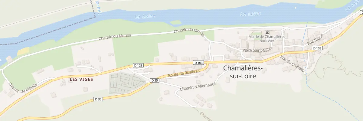 Plan du 218 Rue Des Viges à Chamalières-sur-Loire