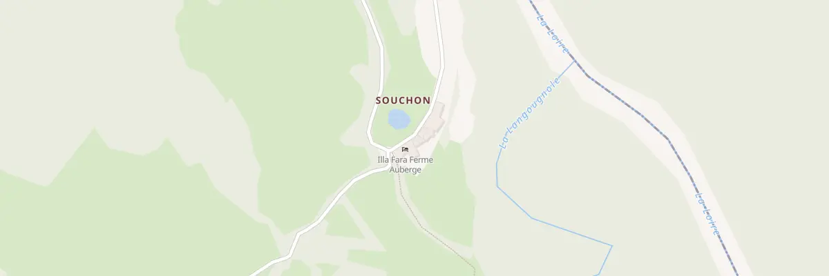 Plan du 5030 Souchon à Lafarre
