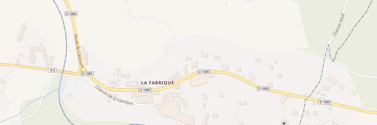 Plan du 324 Rte de Clermont à Saint-Sixte