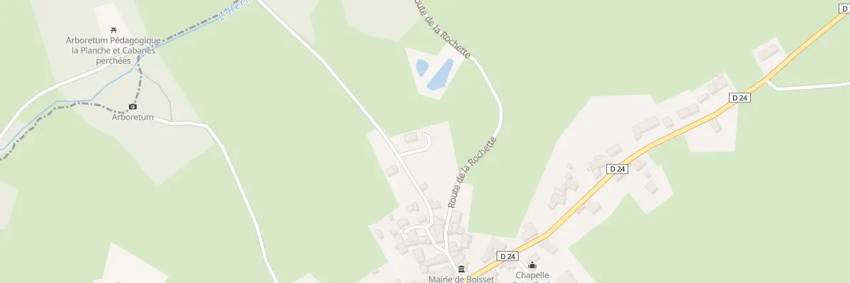 Plan du 5191 La Sagne à Boisset