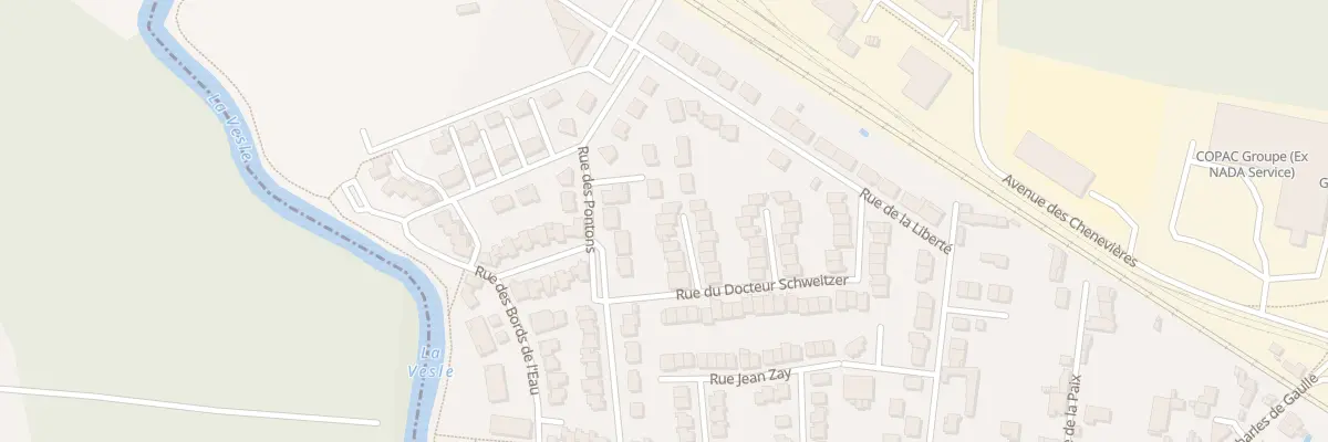 Plan du 28 Rue du Docteur Schweitzer à Saint-Brice-Courcelles