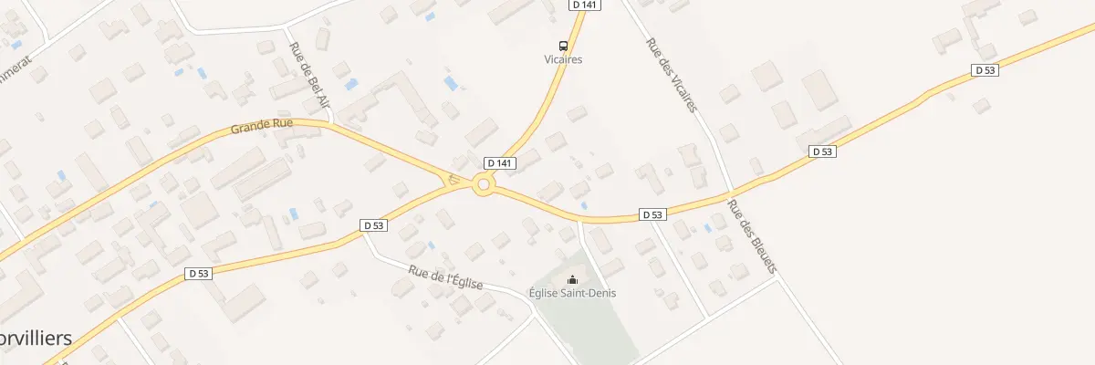Plan du 1 Rue du Onze Novembre 1918 à Torvilliers