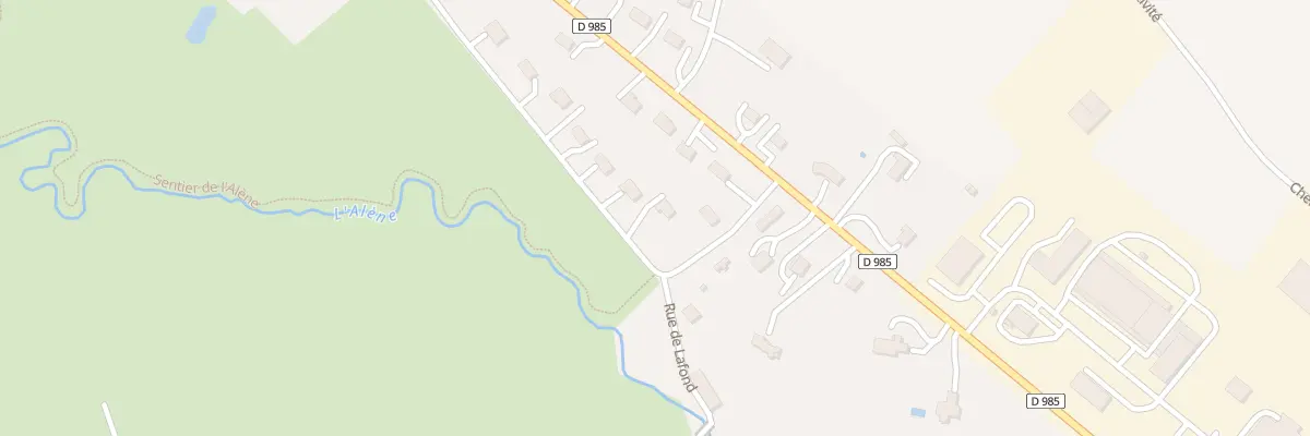 Plan du 57 Rue Lafond à Luzy