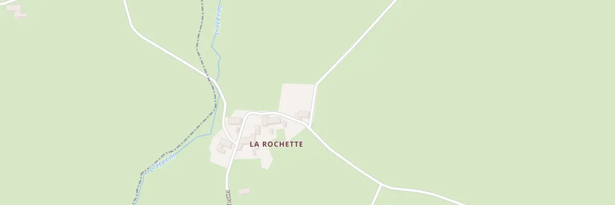 Plan du 5096 La Rochette à Boisset