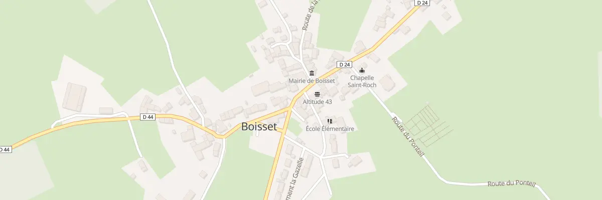 Plan du 9 Pl Saint Pierre à Boisset