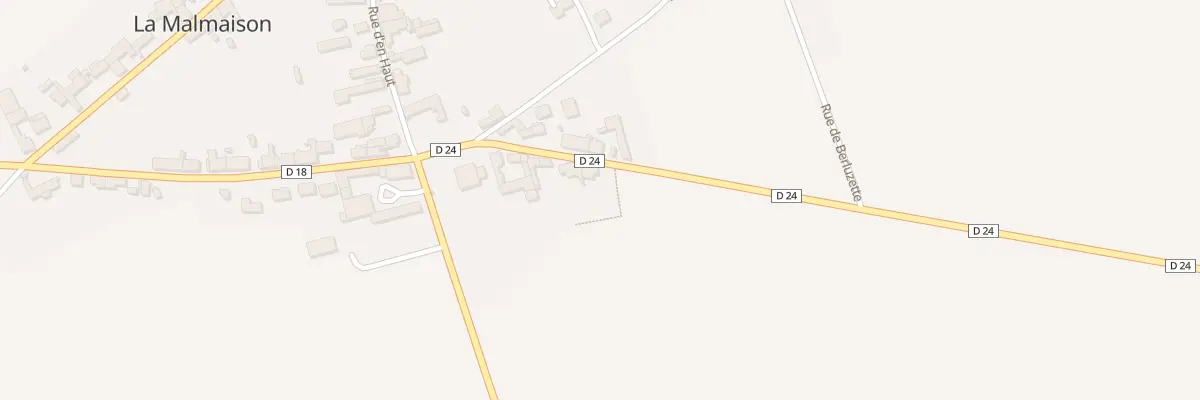 Plan du 8 Rue de Roberchamp à La Malmaison