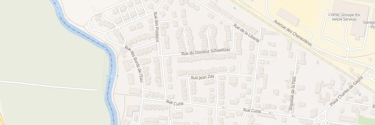 Plan du 23 Rue du Docteur Schweitzer à Saint-Brice-Courcelles