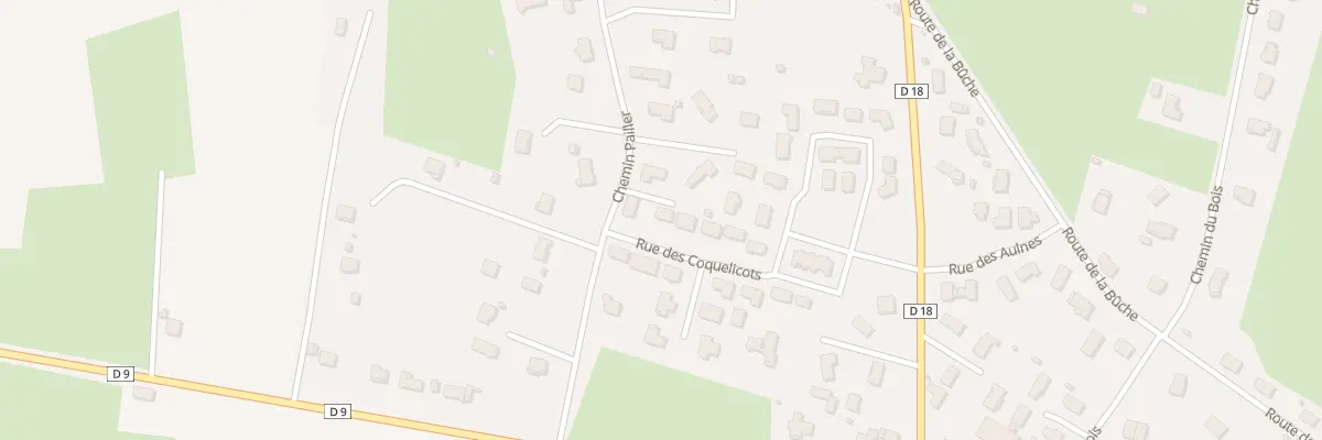 Plan du 218 Rue des Coquelicots à Pouilly-les-Nonains