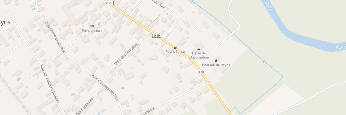 Plan du 11 Rue Hugues de Payns à Payns