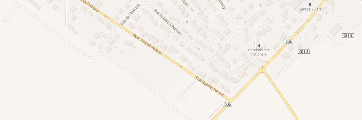 Plan du 33 Rue Gabriel Pérard à Loivre