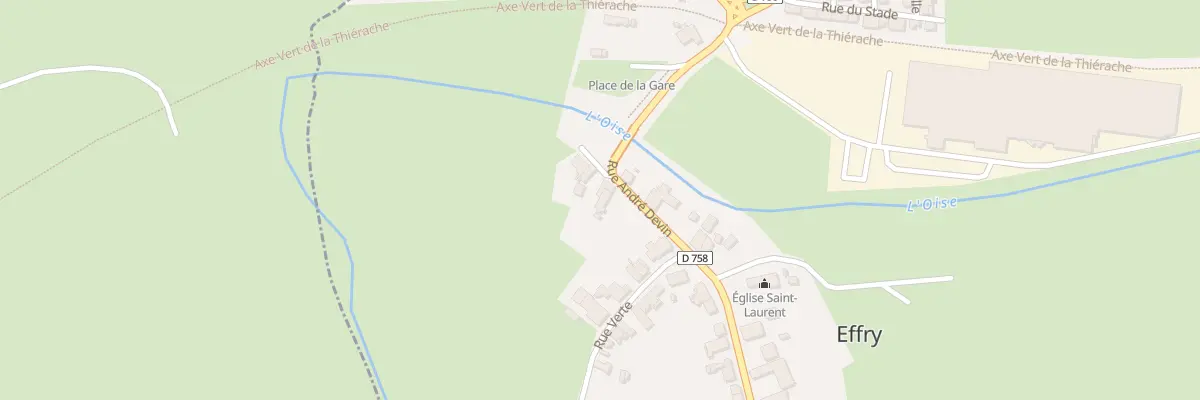 Plan du 6 Rue André Devin à Effry