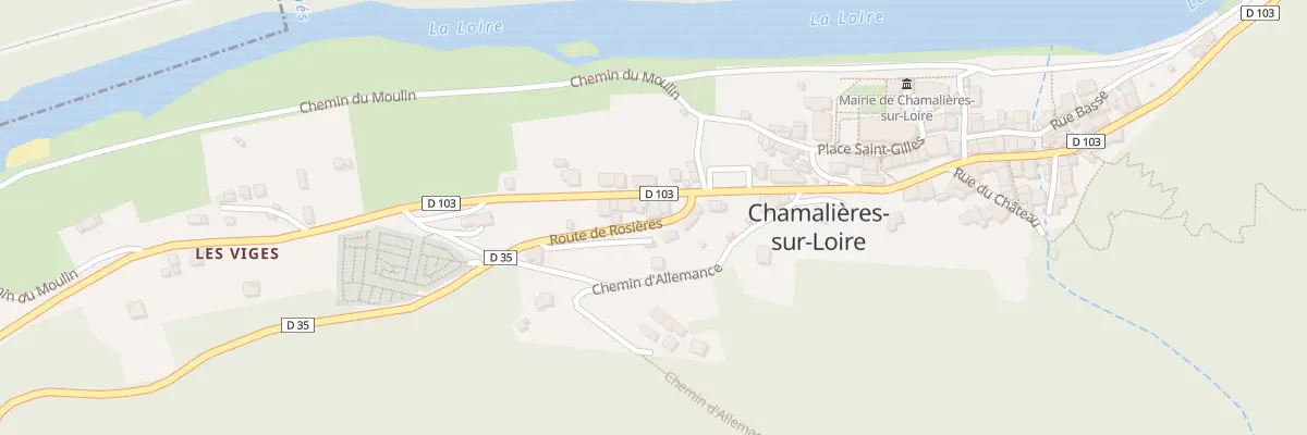 Plan du 179 Rue Des Viges à Chamalières-sur-Loire