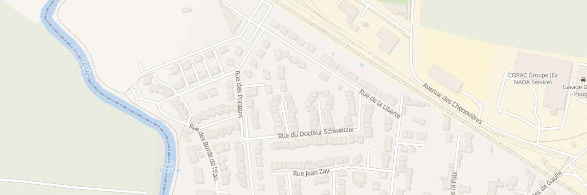 Plan du 34 Rue du Docteur Schweitzer à Saint-Brice-Courcelles