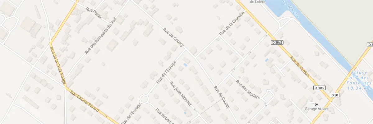 Plan du 16 Rue de Courcy à Loivre