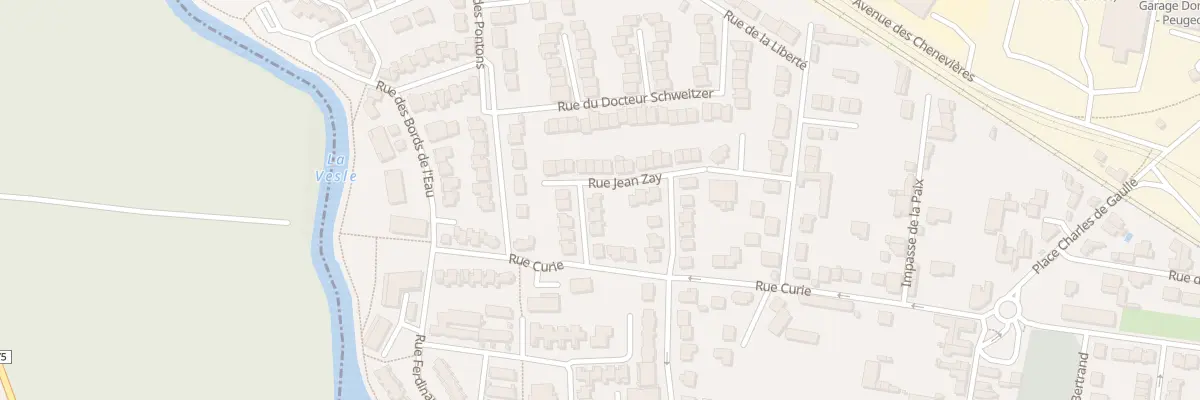 Plan du 11 Rue Jean Zay à Saint-Brice-Courcelles