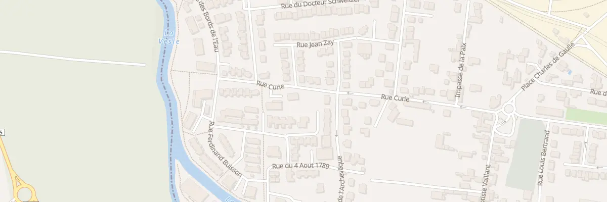 Plan du 23 Rue Curie à Saint-Brice-Courcelles