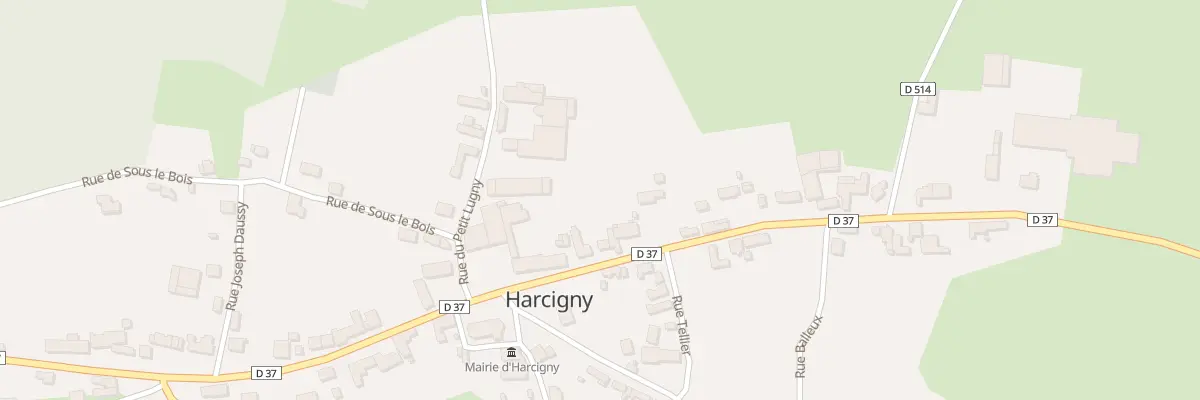 Plan du 5 Rue de Plomion à Harcigny