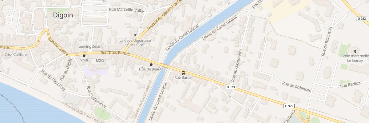 Plan du 51 Rue Bartoli à Digoin