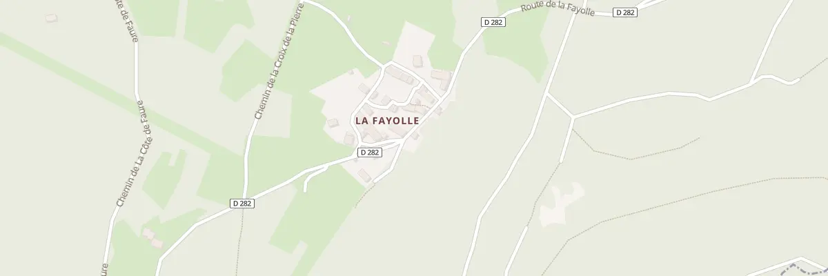 Plan du 1056 Rte de La Fayolle à Chamalières-sur-Loire