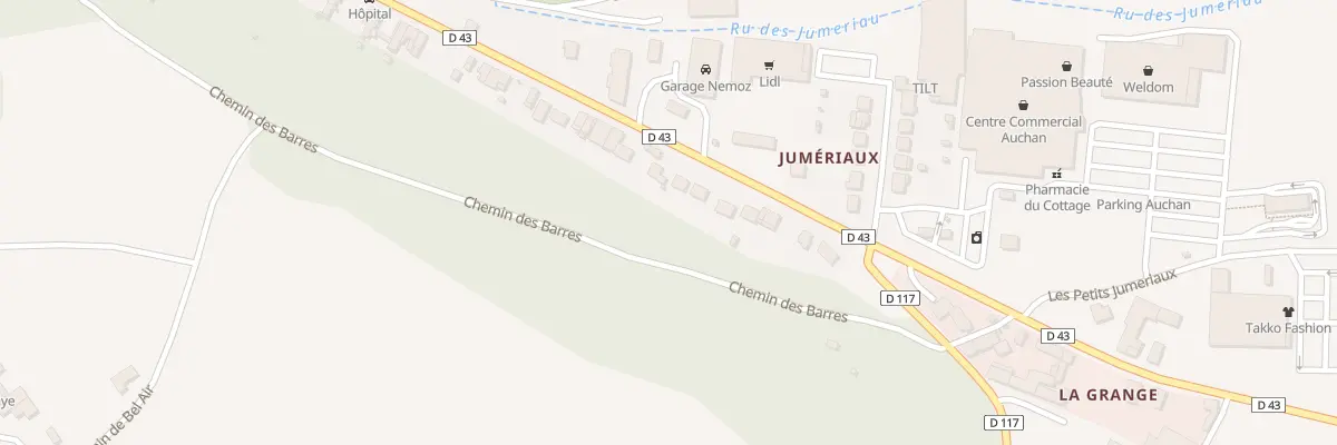 Plan du 96 Rue Georges Pompidou à Tonnerre