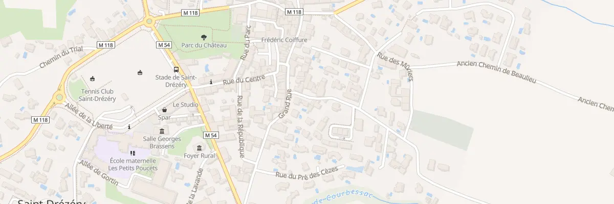 Plan du 2C Rue de la Bouvine à Saint-Drézéry