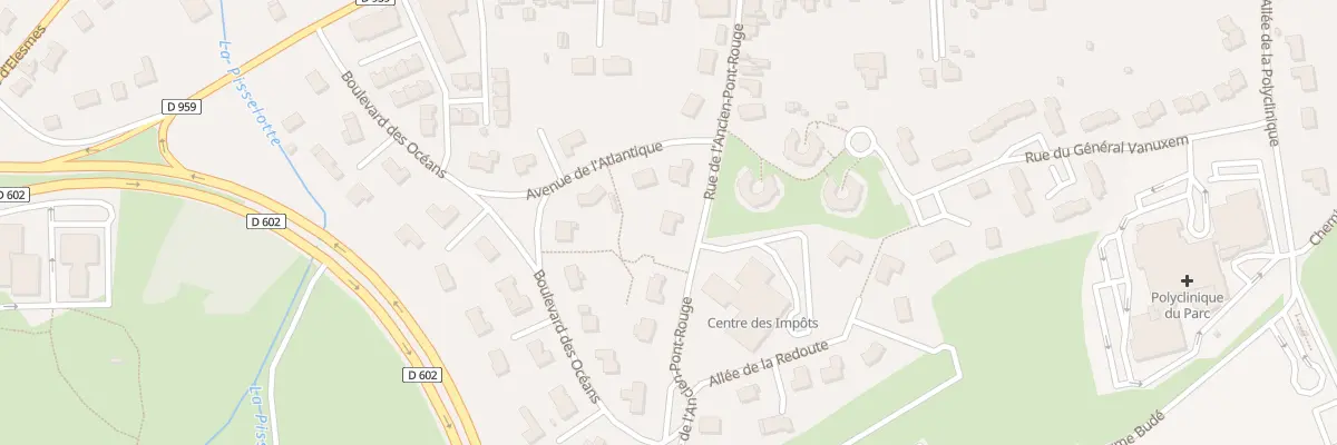 Plan du 28 Av du Pont Rouge à Maubeuge