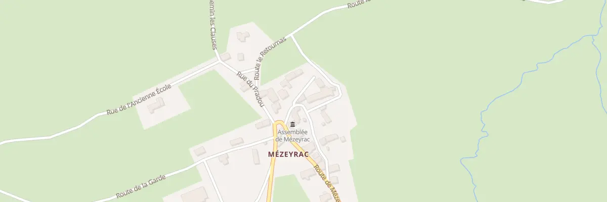 Plan du 5076 Mezeyrac à Issanlas