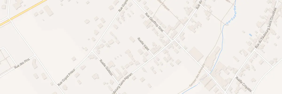 Plan du 450 Rue du Fbg St Aignan à Fère-Champenoise