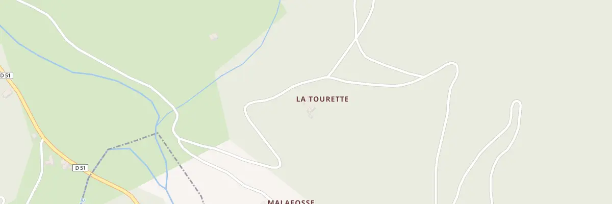 Plan du 5182 La Tourete à Ponteils-et-Brésis