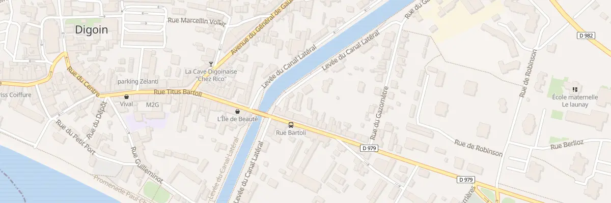 Plan du 53 Rue Bartoli à Digoin
