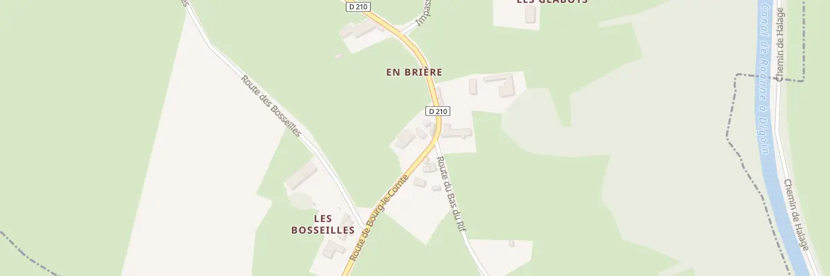 Plan du 5015 En Briere à Avrilly