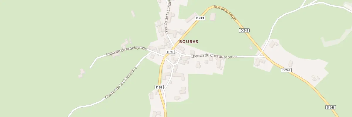 Plan du 16 Che de la Fouant à Solignac-sous-Roche