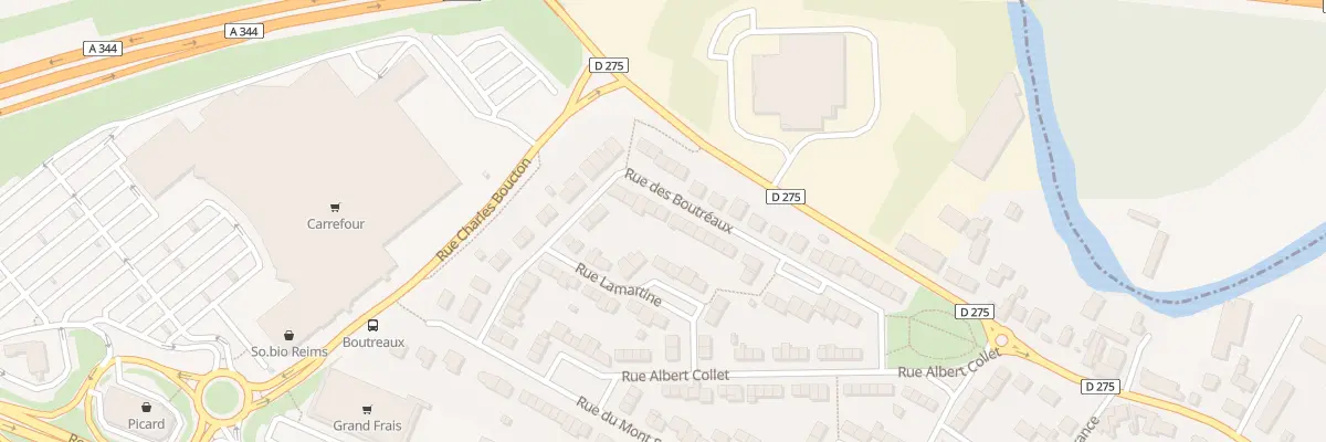 Plan du 31 Rue des Boutreaux à Tinqueux
