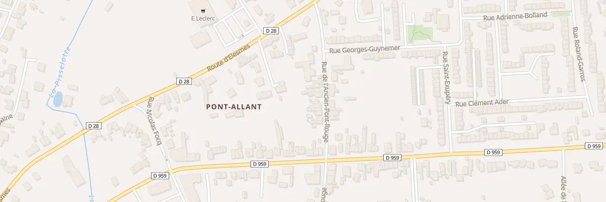 Plan du 24 Rue Ancien Pont Rouge à Maubeuge