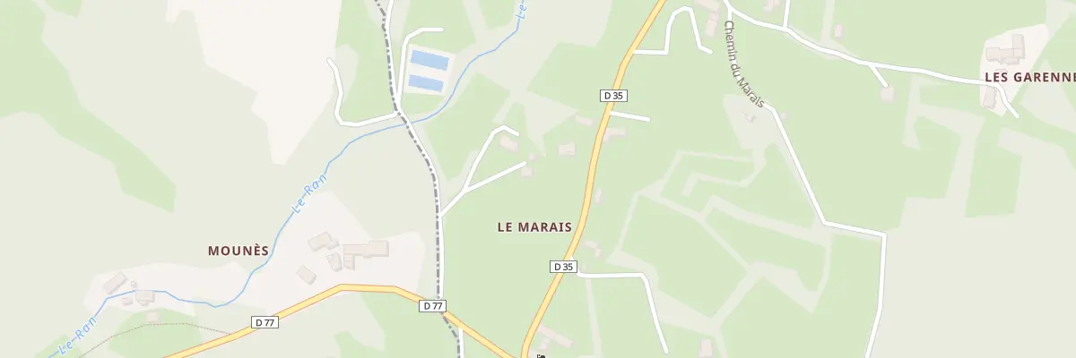 Plan du 5233A Le Marais à Rosières