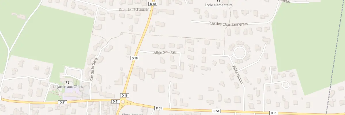Plan du 120 All des Buis à Pouilly-les-Nonains
