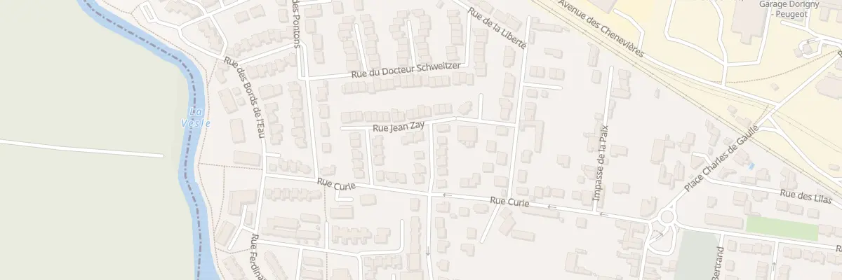 Plan du 7 Rue Jean Zay à Saint-Brice-Courcelles