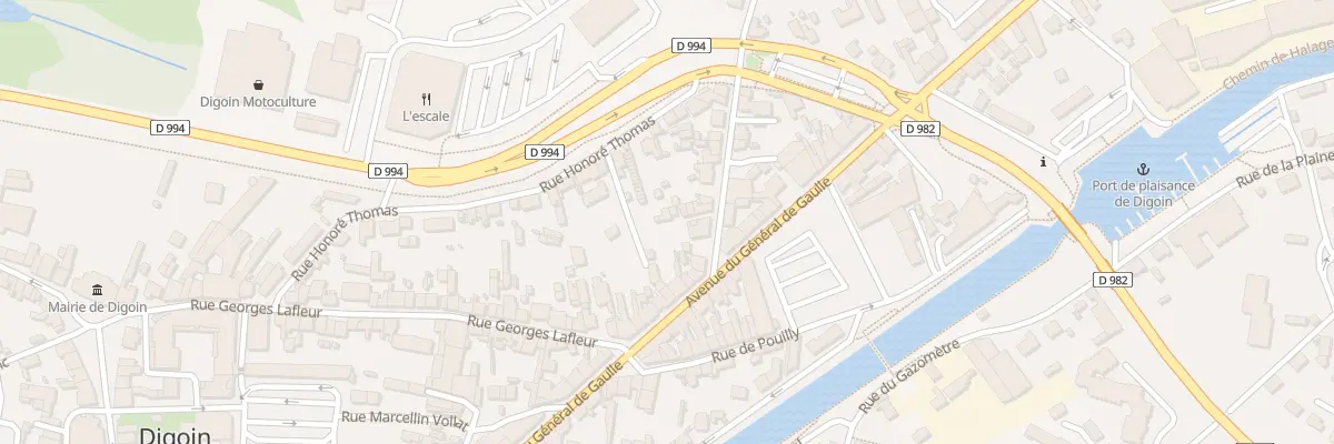 Plan du 9B Rue du Pont de Bourbon à Digoin