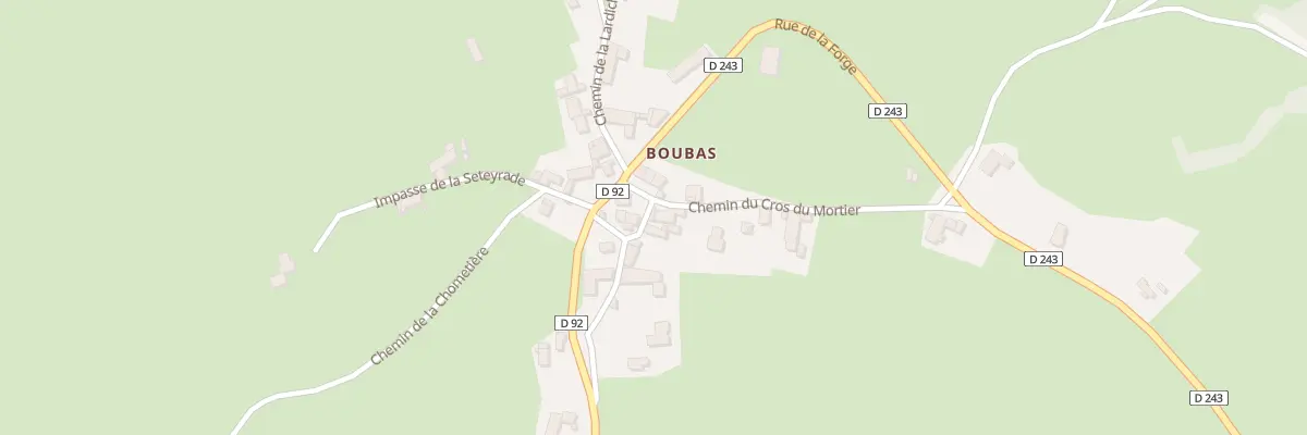 Plan du 11 Che de la Fouant à Solignac-sous-Roche
