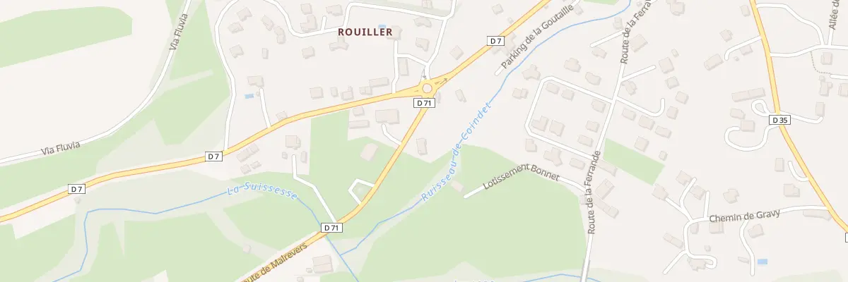 Plan du 5005 Rouiller à Rosières