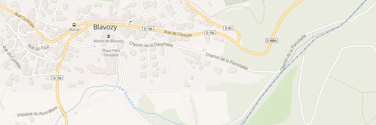 Plan du 16 Che de la Planchette à Blavozy