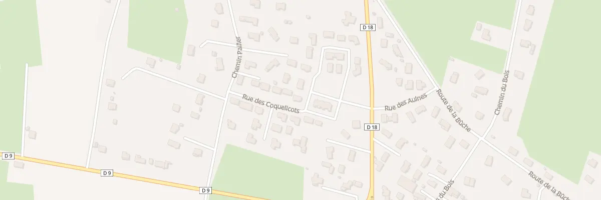 Plan du 152 Rue des Coquelicots à Pouilly-les-Nonains